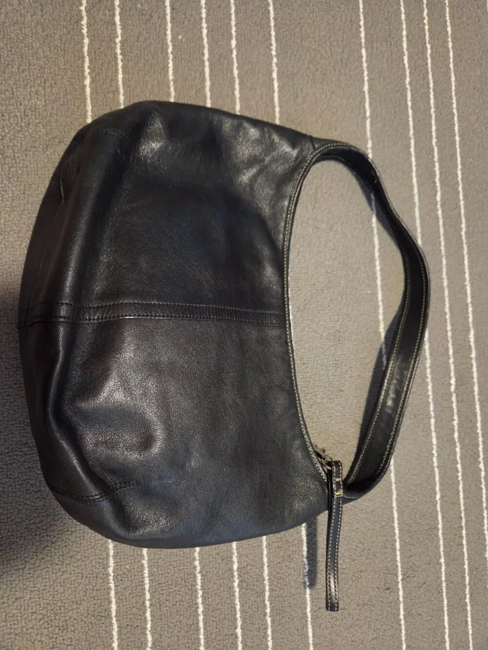 Coach black hobo bag